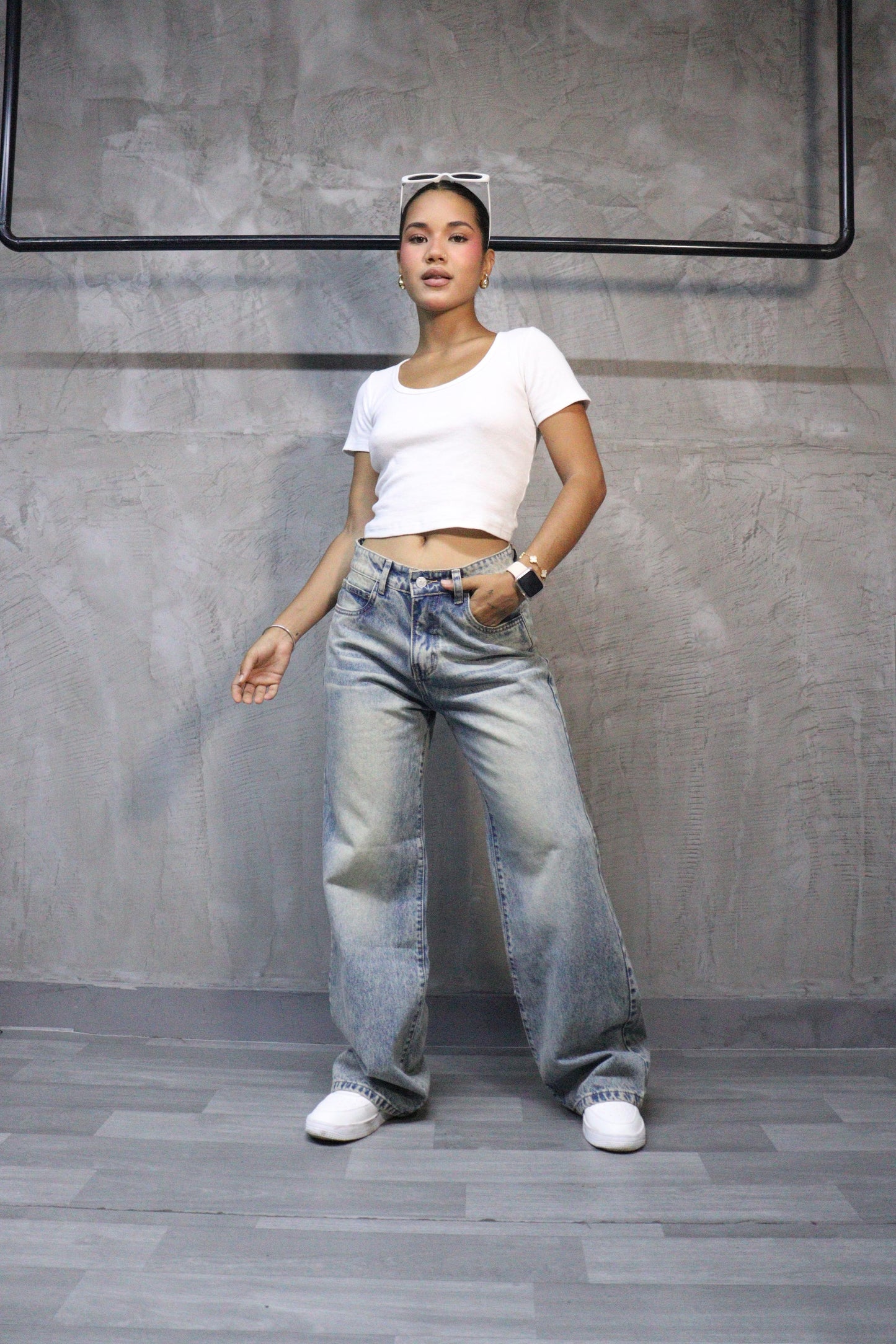 PANTALรN SUPER WIDE LEG
